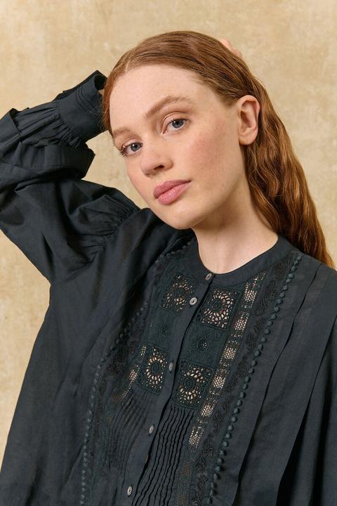 Immagine prodotto Louise Misha Bluse mit langen Ärmeln und Rundhalsausschnitt (32)