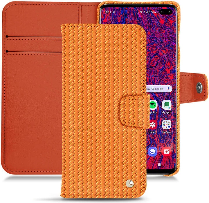 Actual product image Noreve Leather case wallet (Samsung Galaxy S10 5G)