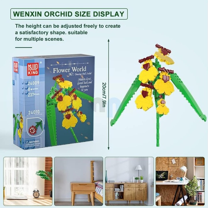 Produktbild Mould King Goldene Orchidee