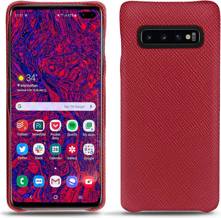 Produktbild Noreve Lederschutzhülle (Samsung Galaxy S10 5G)