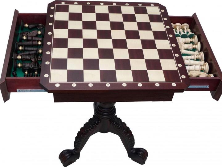 Image du produit Holzecke Schachtisch mit Figuren Machon