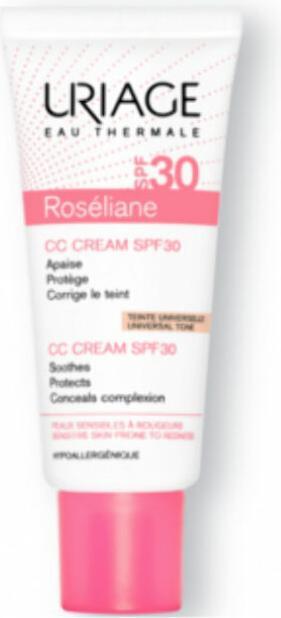 Produktbild Uriage Roséliane CC Creme LSF30 Creme (Medium Tint, 40 ml)