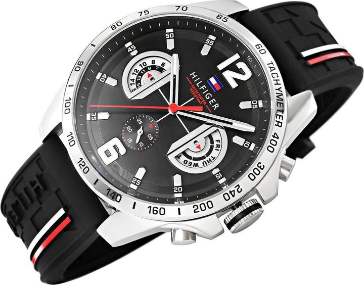 Actual product image Tommy Hilfiger Decker (Chronograph, 46 mm)