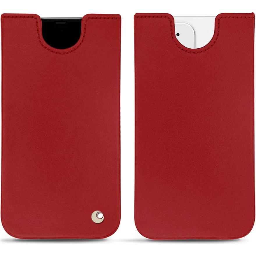 Thumbnail - Noreve Lederschutzhülle (Apple iPhone 12 mini), Smartphone Hülle, Rot