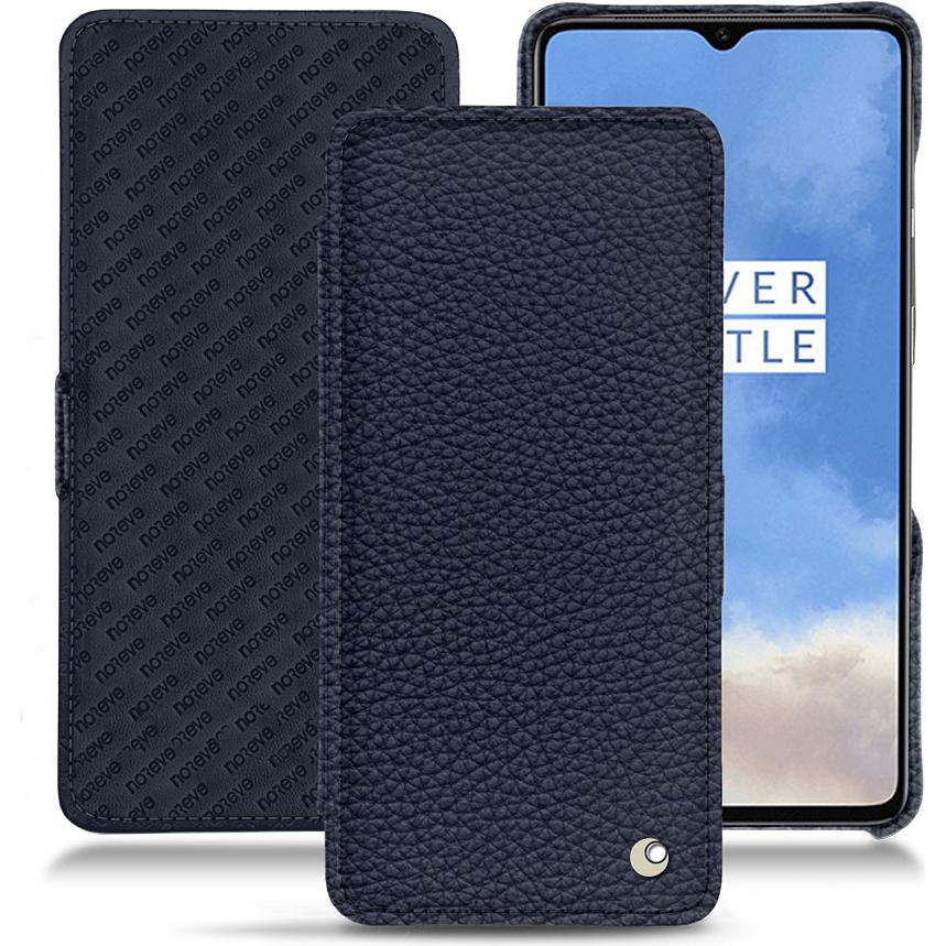 Noreve Lederschutzhülle horizontal (OnePlus 7T), Smartphone Hülle, Violett
