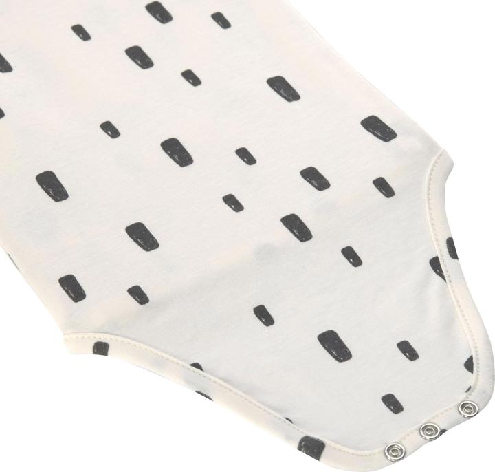 Actual product image Lässig Long sleeve bodysuit Blocks Milky size 74/80 (74, 80)