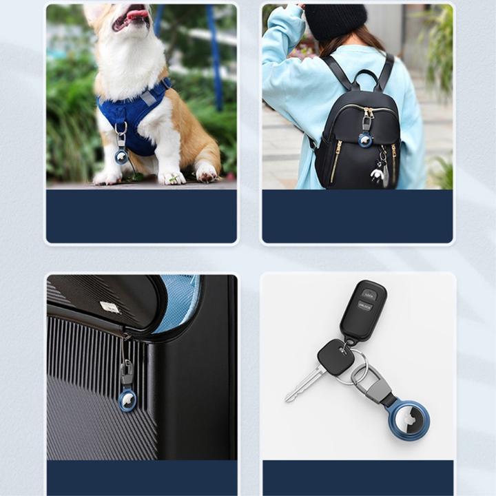 Immagine prodotto Ueli Express Portachiavi magnetico in alluminio per Apple AirTag Blu