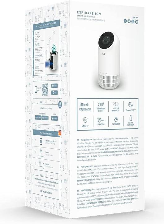 Produktbild SPC Air purifier 6514B White (32 m²)