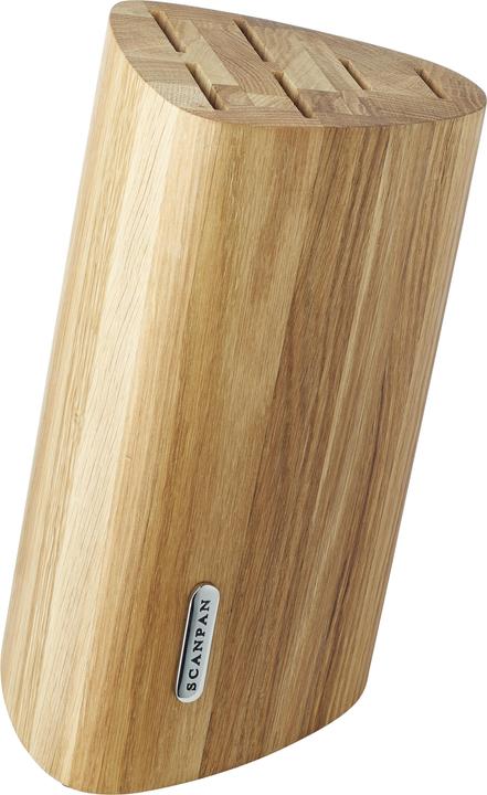 Scanpan Messerblock MAITRE D' aus Eichenholz 25 cm
