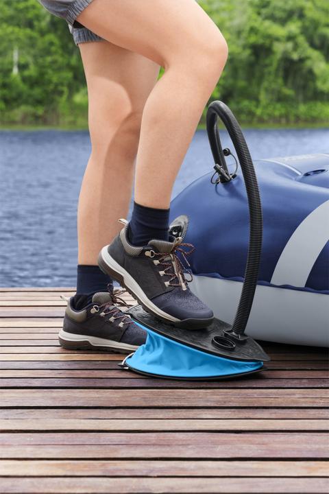 Produktbild Bestway 62004 / 24 Fuss-Luftpumpe Schwarz, Blau Schlauchboote