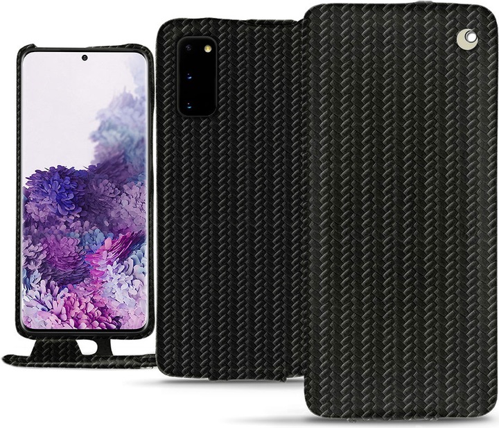 Actual product image Noreve Leather cover vertical (Samsung Galaxy S20)
