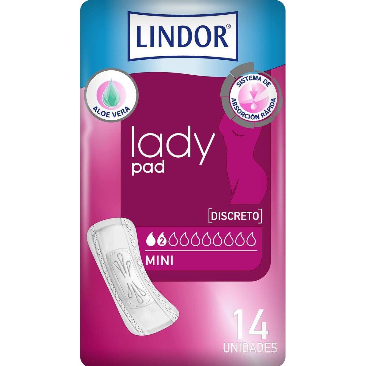 Hartmann, Inkontinenzhygiene, Lindor Lady Pad Mini 2 Drops 14U (14 x, Mini)