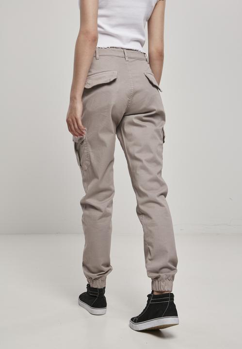 Actual product image Urban Classics Ladies High Waist Cargo Pants (30)