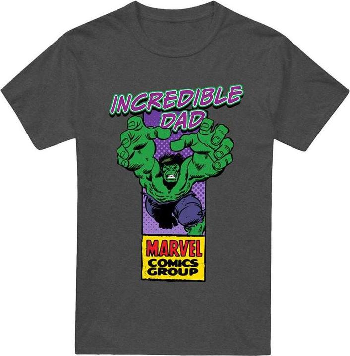 Produktbild Incredible Dad TShirt meliert Vatertag (M)
