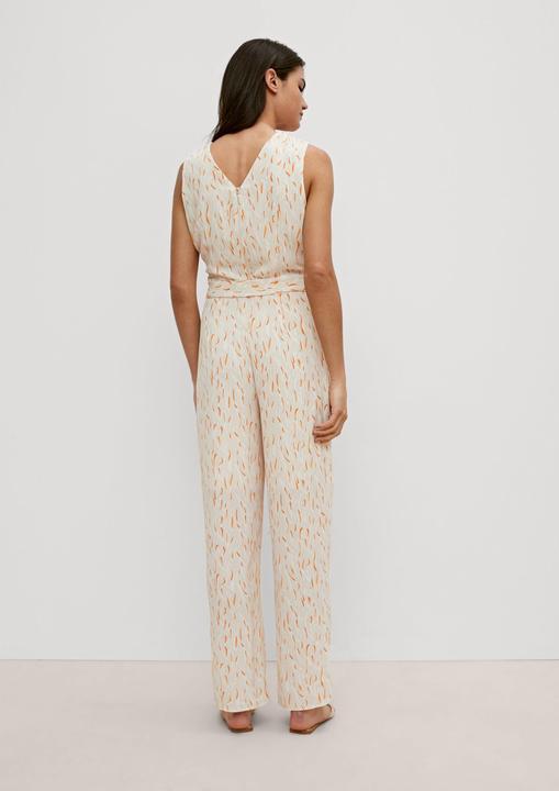 Image du produit Comma Jumpsuit mit Crêpestruktur (36)