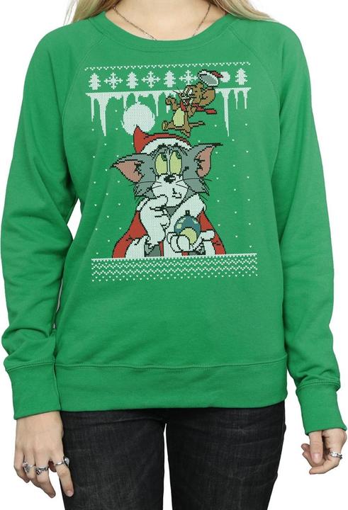 Produktbild Tom & Jerry Christmas Fair Isle Sweatshirt (M)