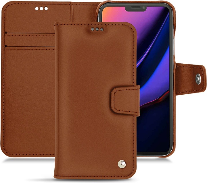 Noreve Lederschutzhülle Wallet (Apple iPhone 11 Pro)