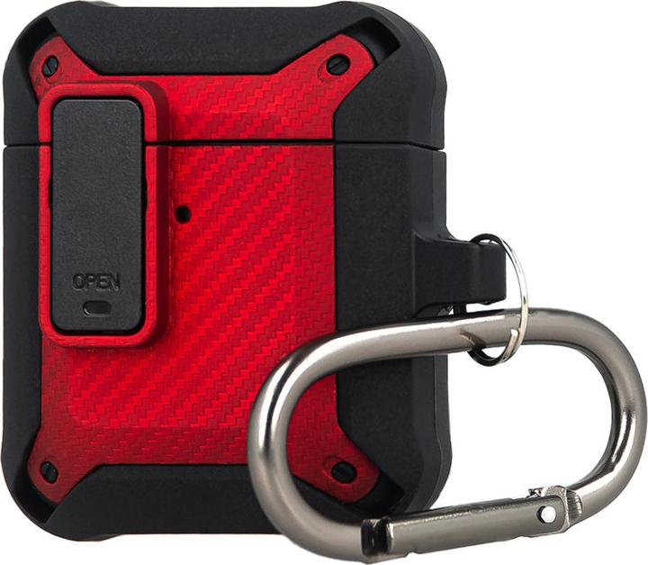 Produktbild OEM Tasche für Airpods / Airpods 2 Nitro rot (Kopfhörer Tasche)