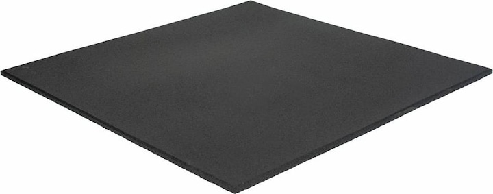 Actual product image Stockz Rubber floor "Standard Tiles Black" 100x100cm (2 cm)