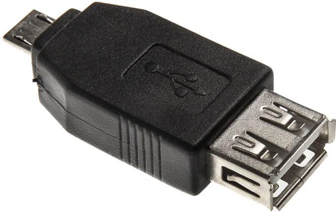 Produktbild InLine Micro-USB Adapter Micro-B Stecker an USB-A Buchse (4.40 cm)