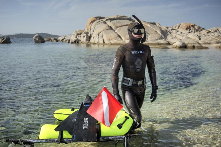 Actual product image Seac Jacket Alga Brown Men 3 mm S (3 mm, S)