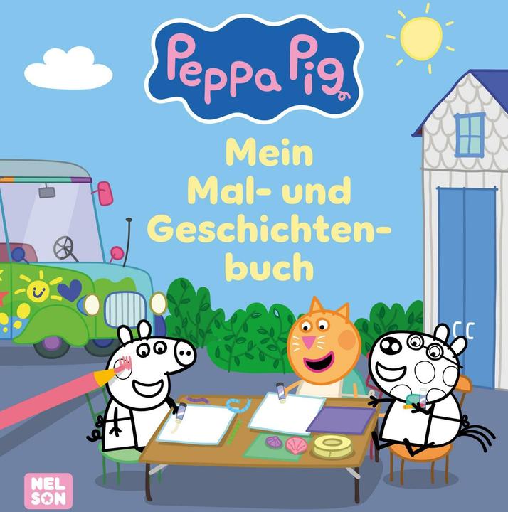Peppa Wutz Ausmalbilder: Peppa Pig: Mein Mal- und Geschichtenbuch