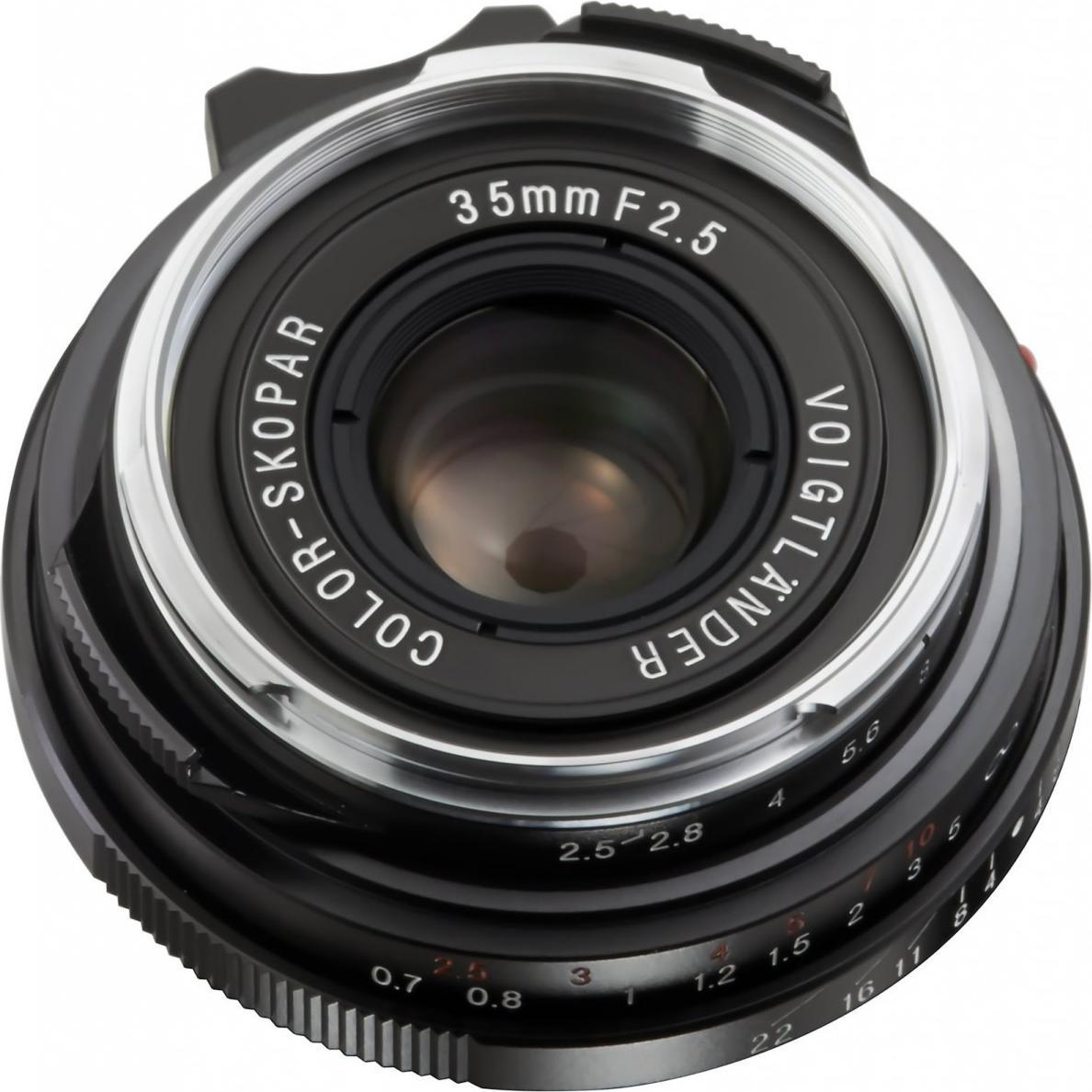 Thumbnail - Voigtländer Color-Skopar 35mm / 2.5 Pancake II (Leica M, Vollformat), Objektiv, Schwarz