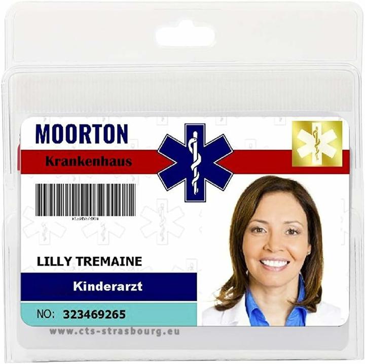 Image du produit Tarifold 10 badges de 9,0 x 6,0 cm