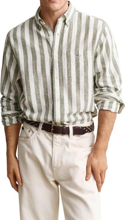 Immagine prodotto GANT Regular Cotton Linen Stripe Shirt (M)