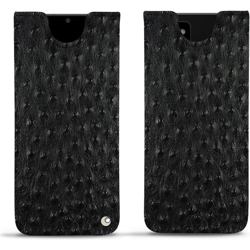 Noreve Lederschutzhülle (Samsung Galaxy Note 20 Ultra), Smartphone Hülle, Schwarz