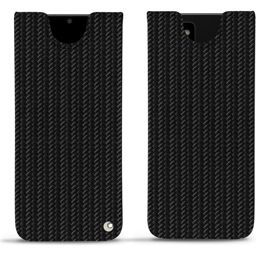 Noreve Lederschutzhülle (Samsung Galaxy Note 20 Ultra), Smartphone Hülle, Schwarz