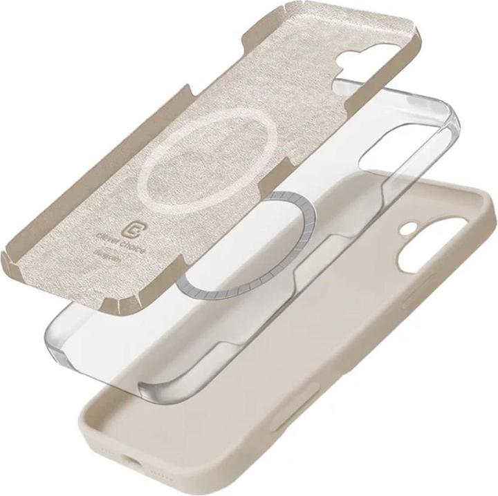 Image du produit Crong Color Cover Magnetic - iPhone 16 MagSafe Hülle (Stein ohne) (Apple iPhone 16)