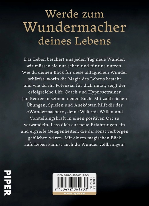 Produktbild Du kannst Wunder vollbringen (Deutsch, Jan Becker, 2020)