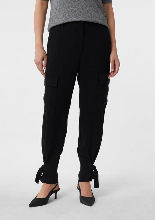Immagine prodotto Comma Hose Cargohose mit Bindedetail am Saum (32)