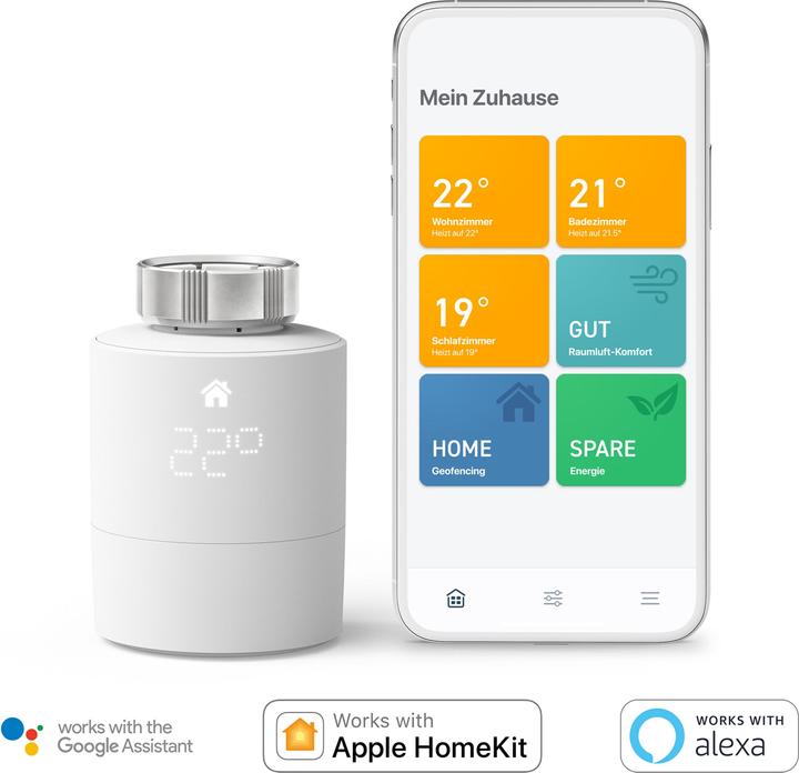 Actual product image tado° Radiator thermostat