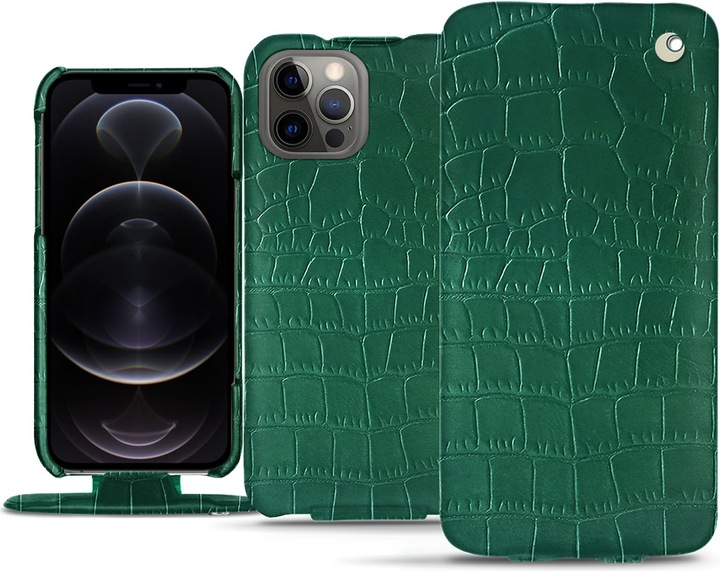 Actual product image Noreve Leather cover vertical (Apple iPhone 12 Pro)