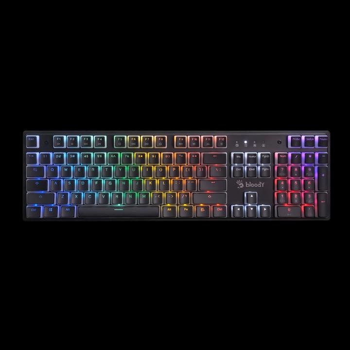 Actual product image A4Tech Mechanical Keyboard BLOODY S510R Pudding (Blue Switch) (US, Cable)