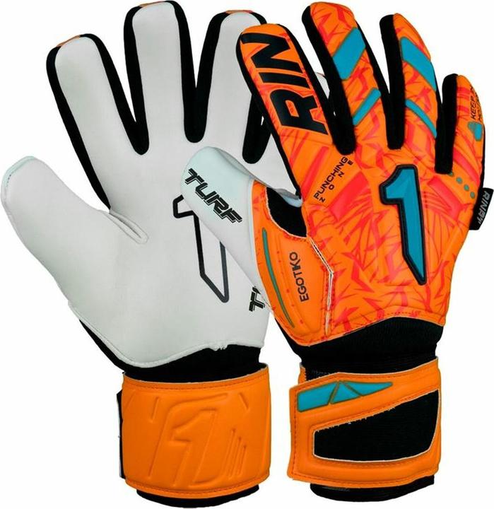 Rinat Torwarthandschuhe Egotiko Vengador Turf Orange Erwachsene