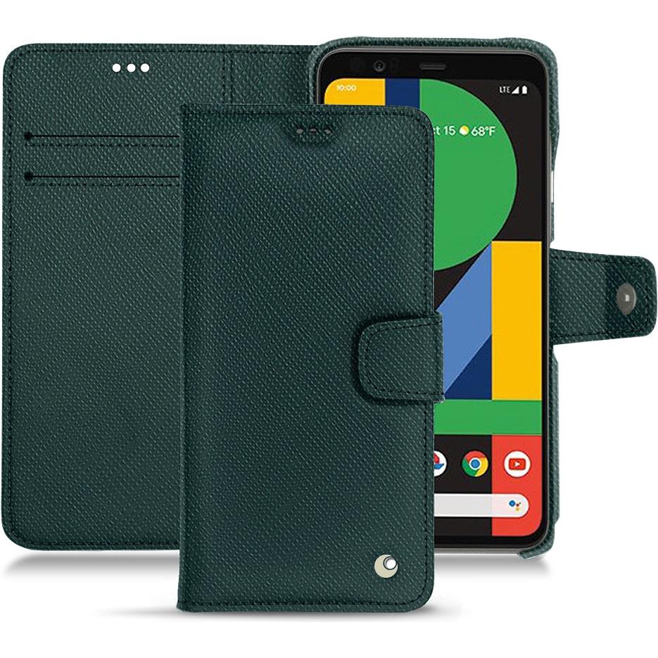 Noreve Lederschutzhülle Wallet (Google Pixel 5), Smartphone Hülle, Grün