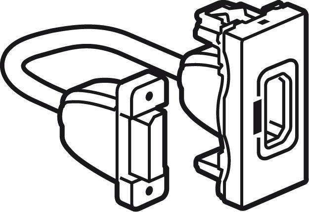 Immagine prodotto Legrand HDMI insert for MOSAIC (1 m)