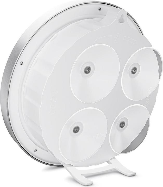 Produktbild Mebus MEB Funkbadezimmeruhr m.SN sil (17 cm)