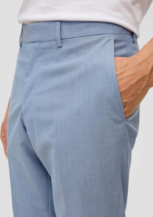 Actual product image S.Oliver Hose s.O PURE: Anzughose mit feiner Webstruktur (46)