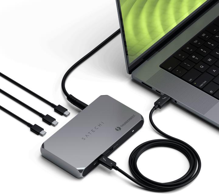 Produktbild Satechi ST-HT4SHM-EU (Thunderbolt, 4 Ports)