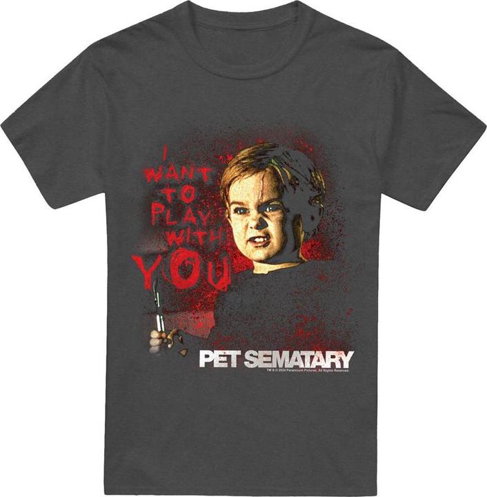 Produktbild Pet Sematary I Want To Play TShirt (S)