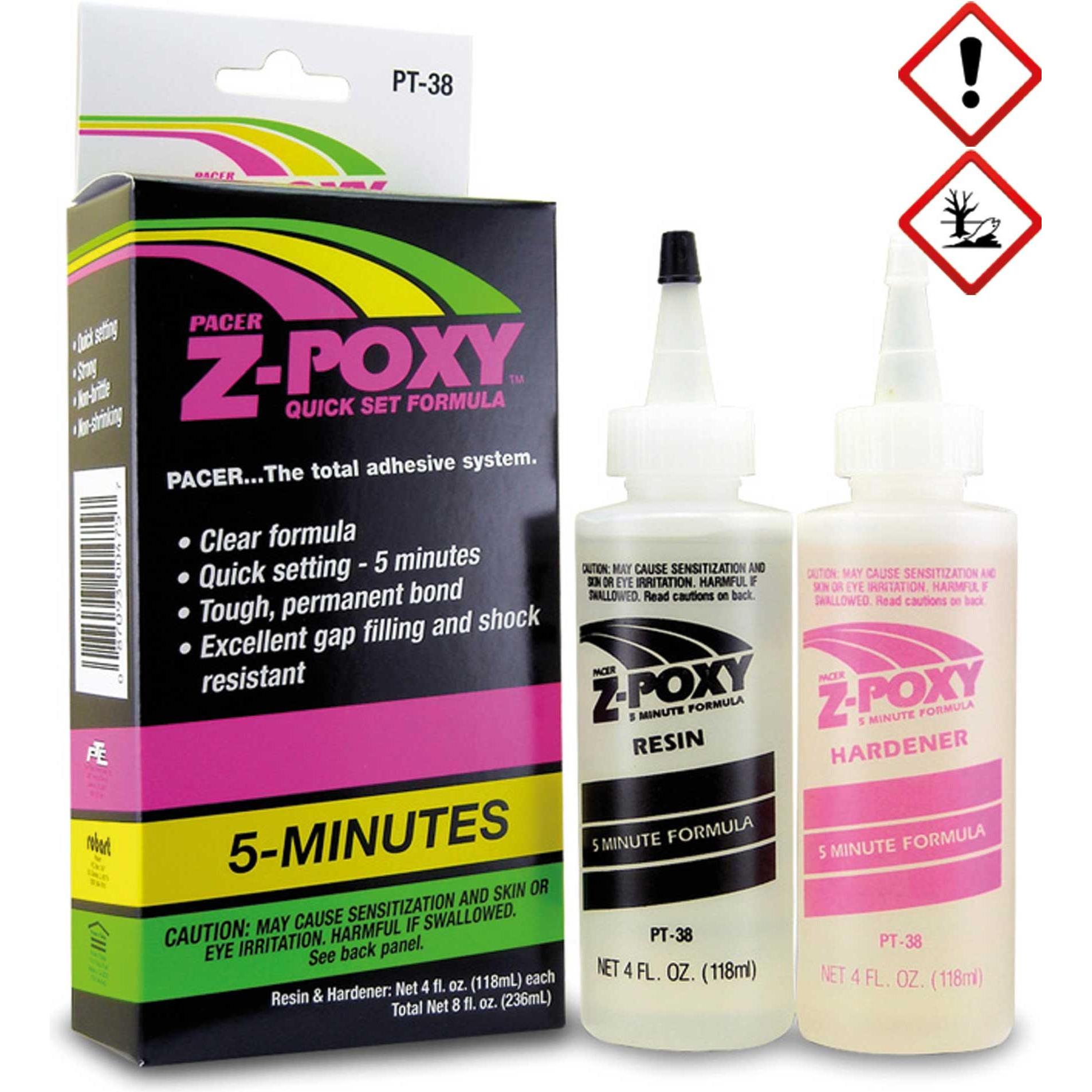 ZAP Z-Poxy 5-Minute 236.5ml 5-Minuten Epoxy Kleber (236.50 ml) (40PT38)