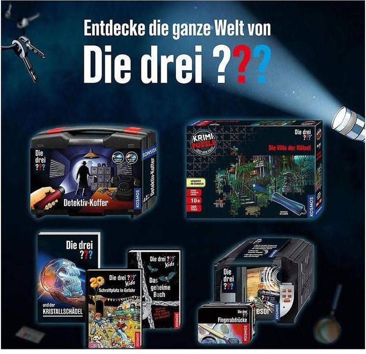 Produktbild Kosmos Detektivausrüstung Die drei??? Hörspion