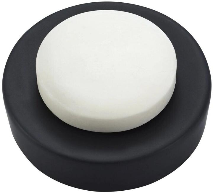 Actual product image Diaqua Soap dish Zylo black - inox