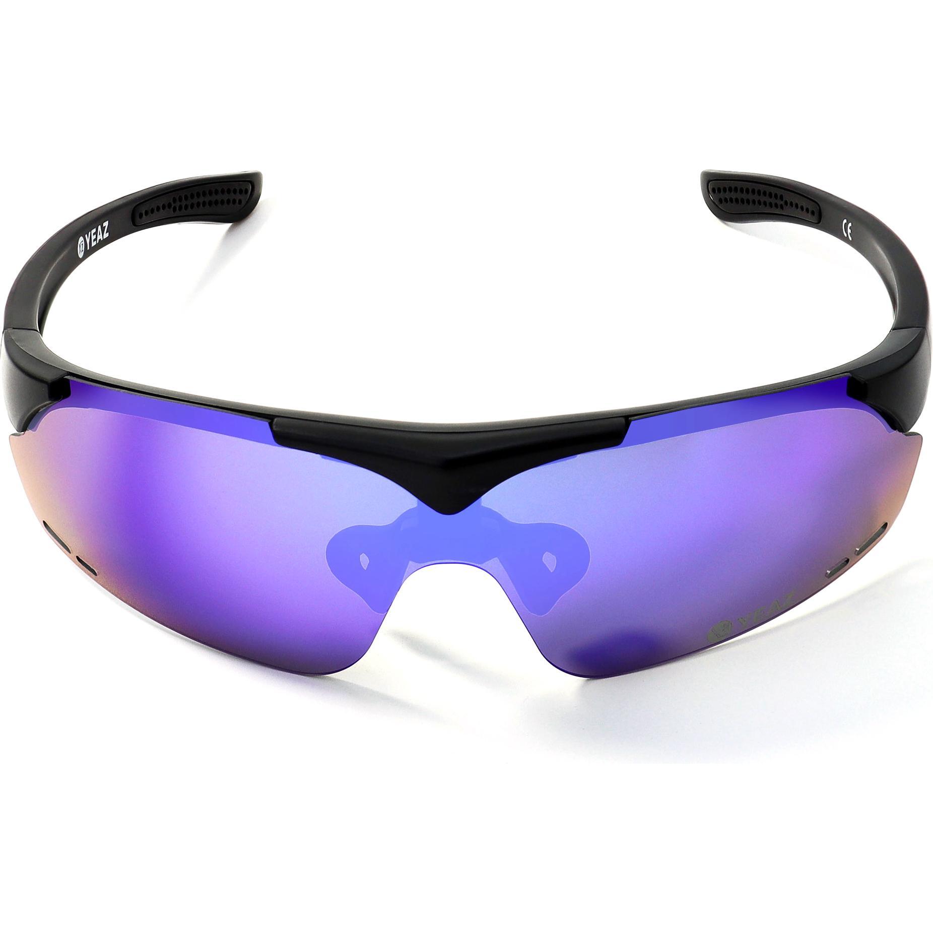 Thumbnail - Yeaz, Herren, Sportbrille, Sunup (Schwarz, Blau), Schwarz