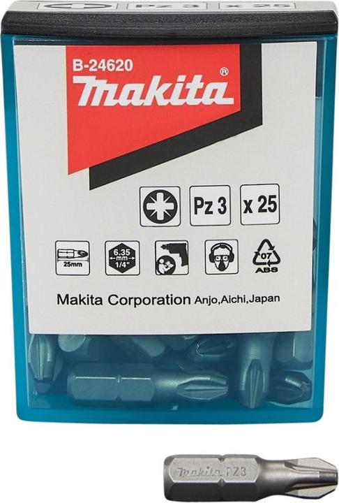 Produktbild Makita PZ Bit 3x25 25Stk