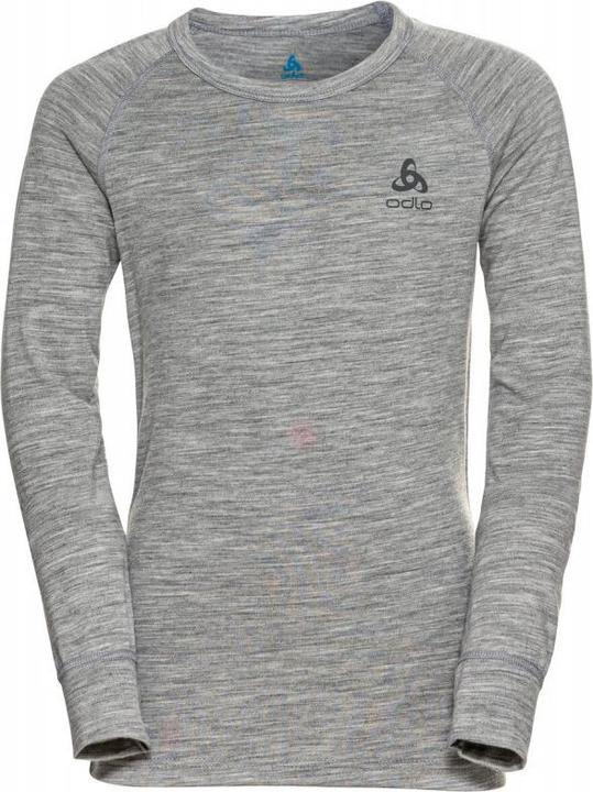 Actual product image Odlo BL TOP crew neck l/s MERINO 200 KIDS (80)